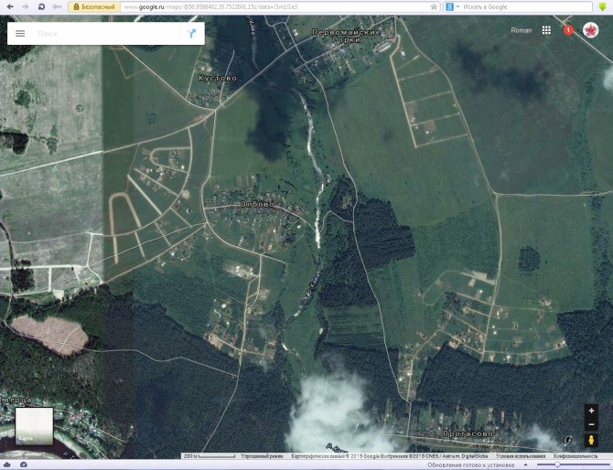 Спутниковые карты Google, обновление 2015