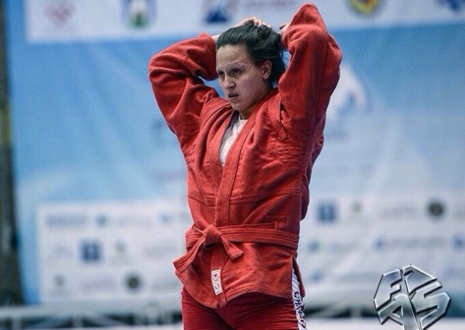 Дайна Амбарцумова - серебряный призер Кубка России по самбо