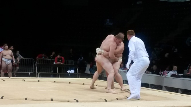 На чемпионате России по сумо