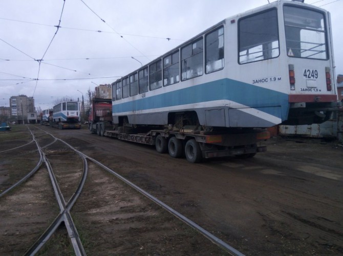 трамваи из Москвы