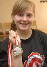 2005 год. Юлия Рыжова - серебряный призер первенства Европы
