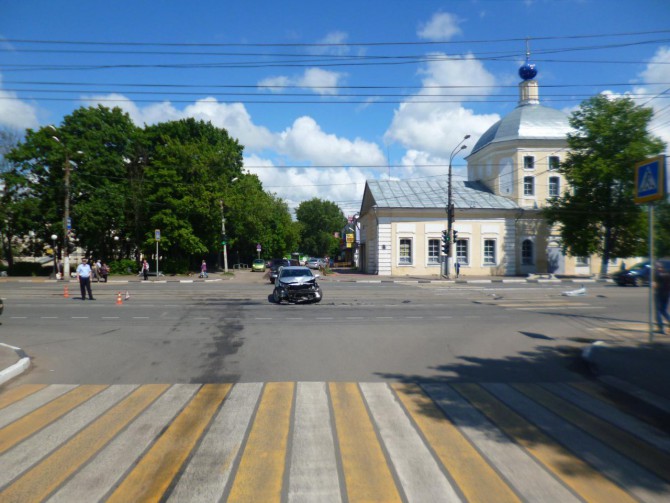 ДТП на улице Вагжанова в Твери