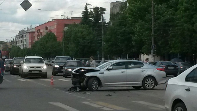 ДТП на улице Вагжанов в Твери