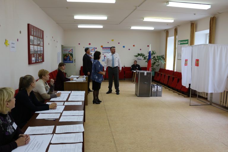 учения на избирательном участке в Тверской области
