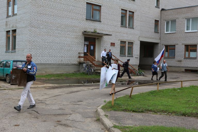 учения на избирательном участке в Тверской области