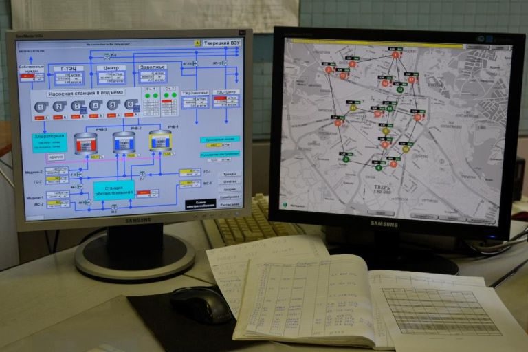 Тверской водоканал реконструирует систему диспетчеризации на Тверецком водозаборе