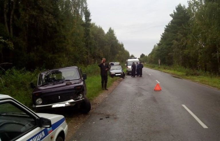 В Кимрском районе пожилой водитель спровоцировал аварию