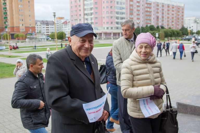 В Удомле прошел «Парад созидателей»