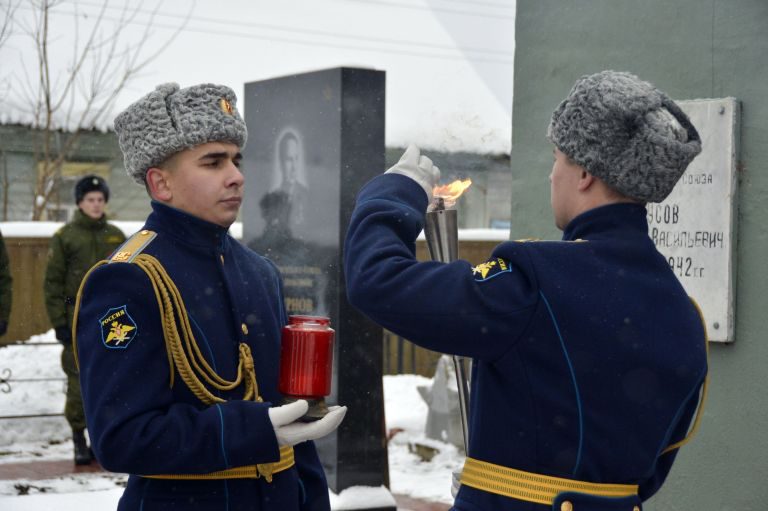 Воинский мемориал «Стена памяти» открылся в Зубцовском районе