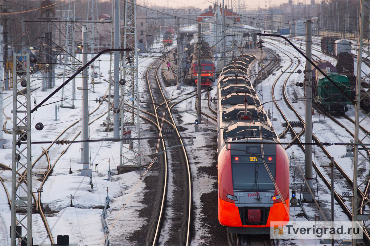 На маршруте «Москва - Тверь» на неделю отменят часть поездов