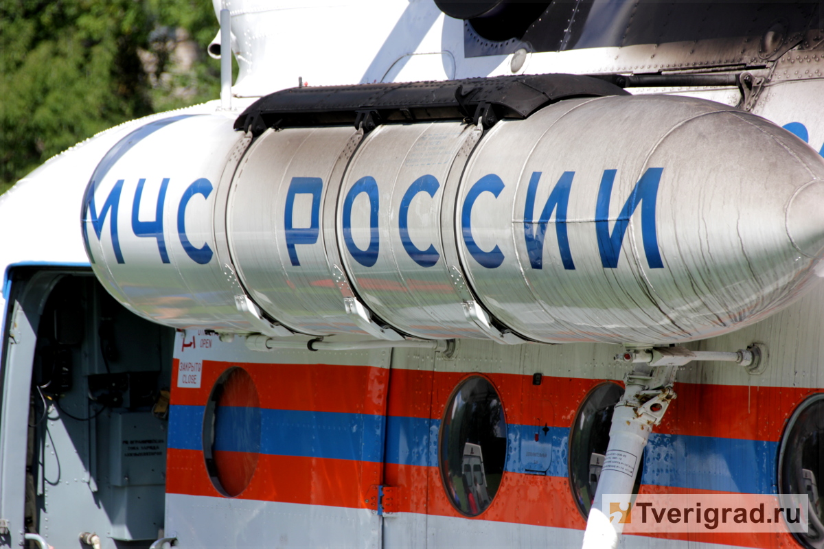 В Тверской области задействовали вертолет МЧС ради спасения тяжелобольного мужчины