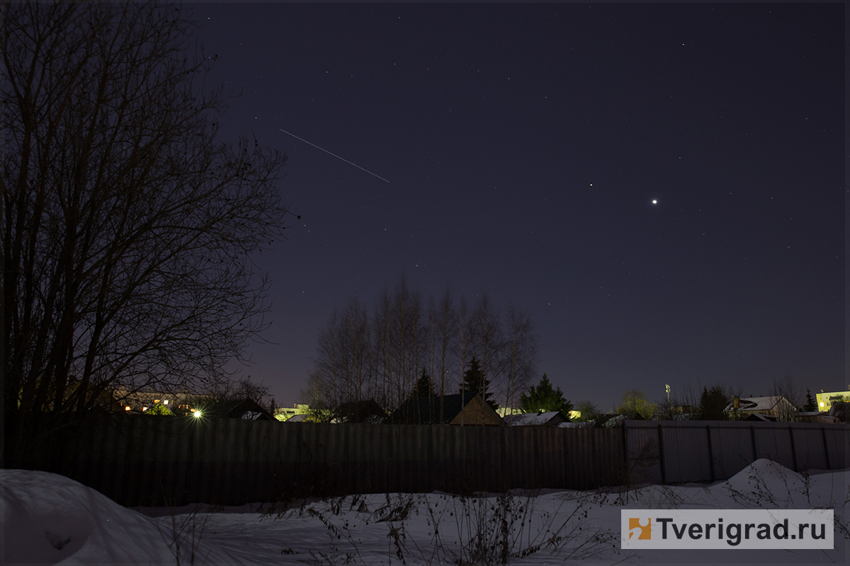 Жители Тверской области смогут увидеть первый звездопад года