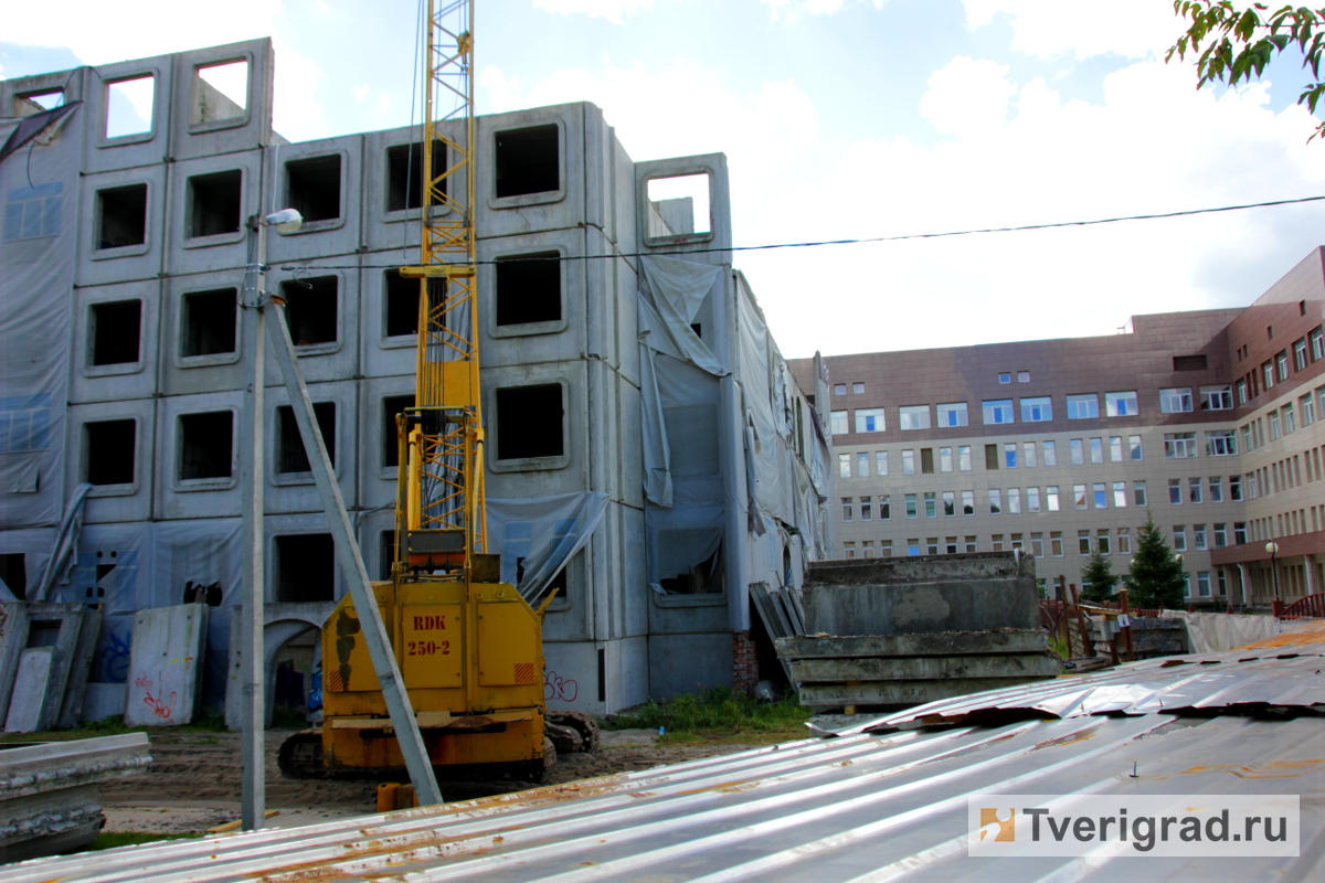 В Твери будет ускорено строительство нового здания детской областной больницы