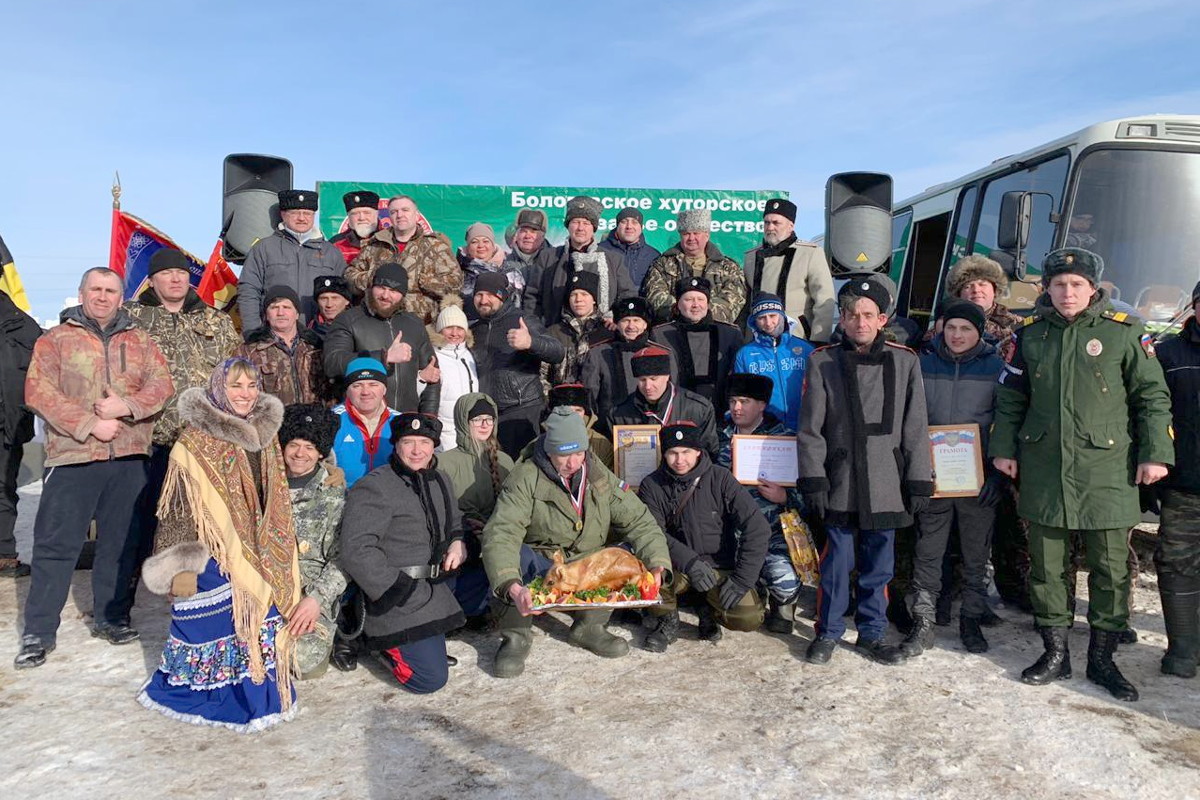 Казаки из Рамешек признаны самыми меткими и быстрыми охотниками в Тверской области