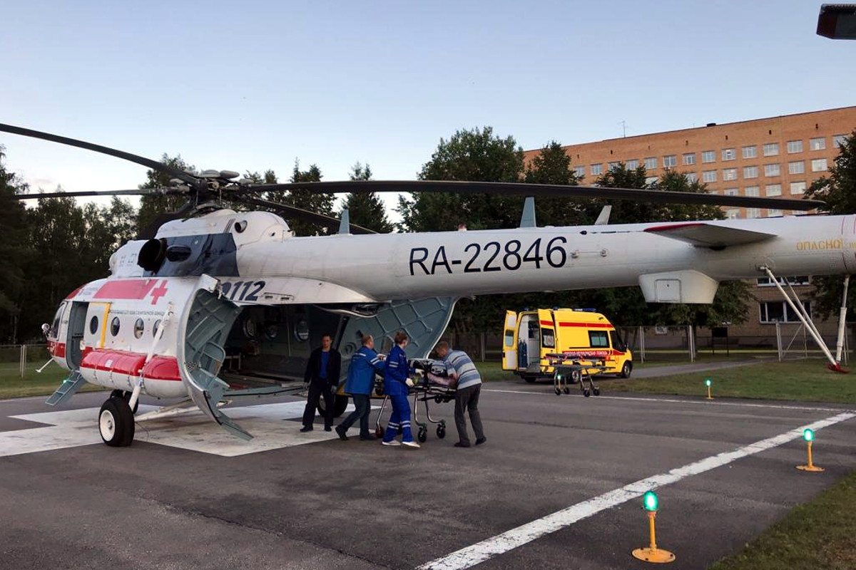 Вертолёт тверской санавиации пять раз за неделю вылетал за пациентами