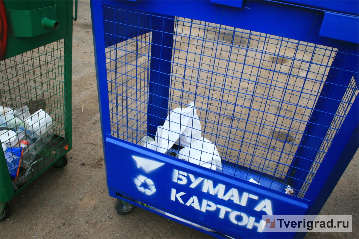 В Тверскую область поступило еще 500 новых евроконтейнеров для сбора отходов