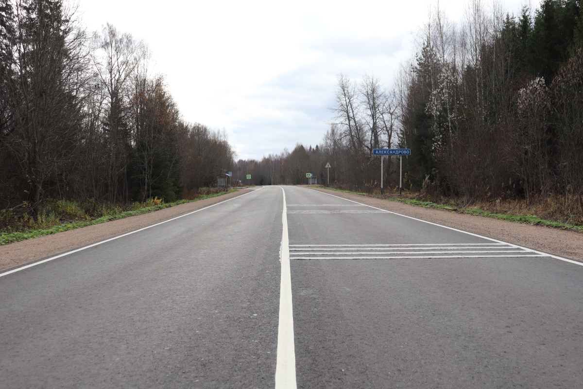В Тверской области завершился ремонт более 30 километров дороги Осташков – Селижарово – Ржев