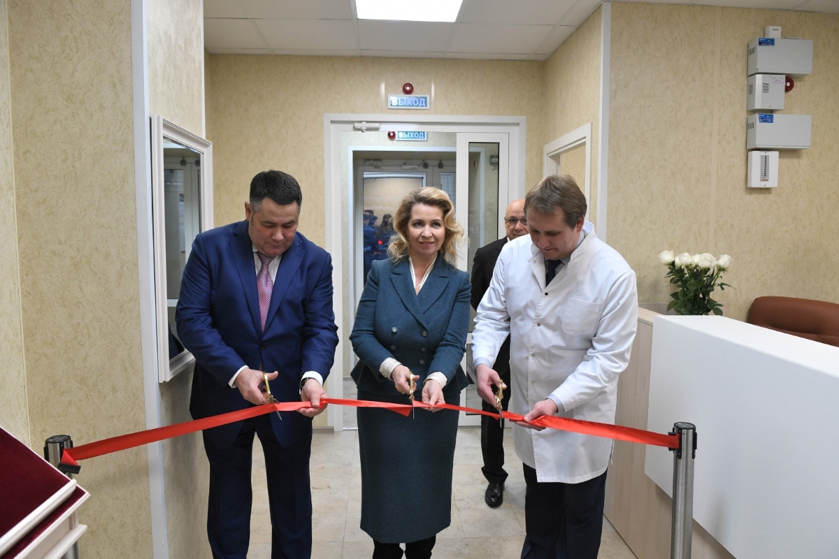 «Белая роза»: Светлана Медведева и Игорь Руденя открыли в Твери диагностический Центр, где женщины смогут  пройти бесплатное обследование