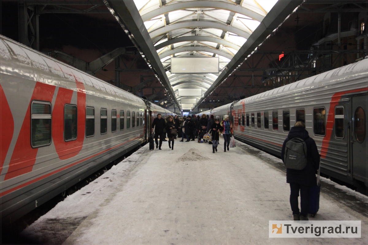 Через Тверскую область в новогодние праздники будут курсировать дополнительные поезда