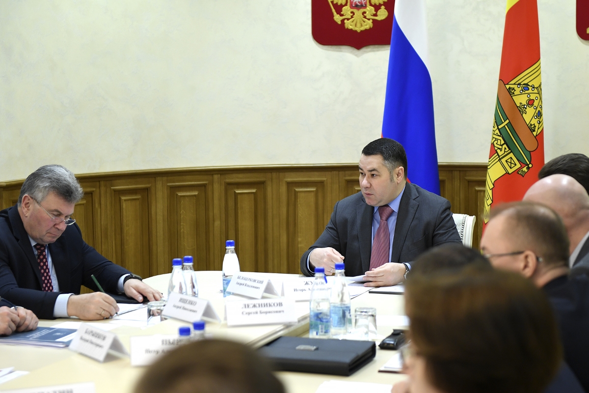 Темпы нужно увеличить: губернатор Тверской области обсудил с главами муниципалитетов реализацию нацпроектов
