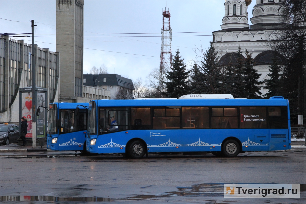 В Твери автобусы выйдут на новый маршрут, заменив последние троллейбусы