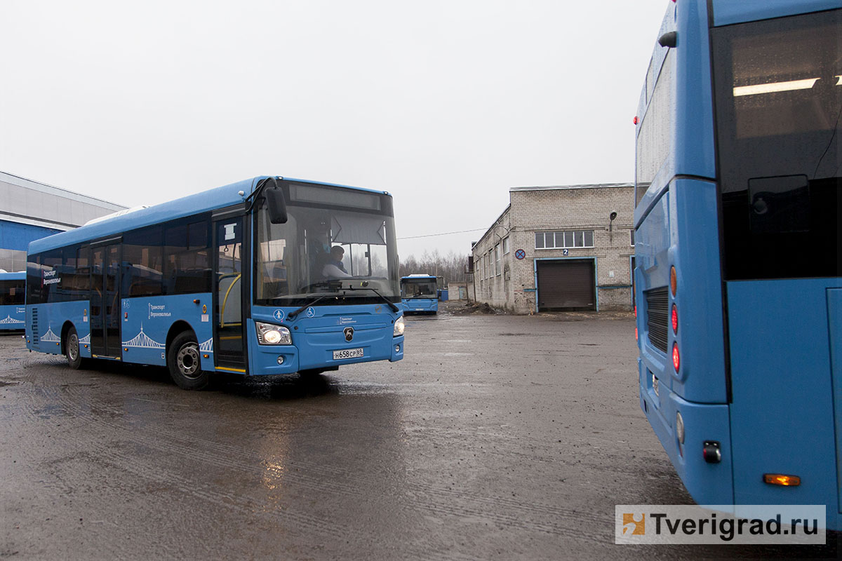 В Твери автобусы «Транспорта Верхневолжья» выйдут на маршрут № 177