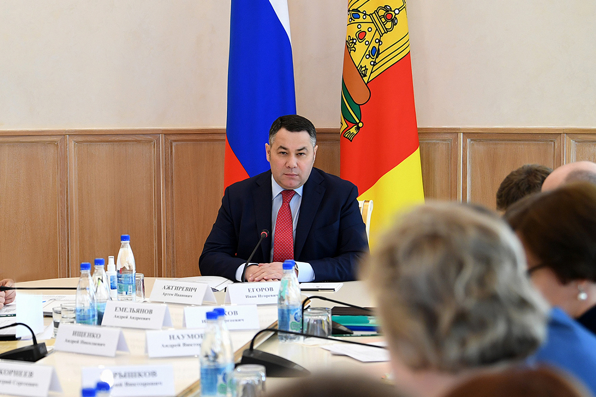 Губернатор Тверской области поручил главам муниципалитетов держать на контроле исполнение ограничительных мер