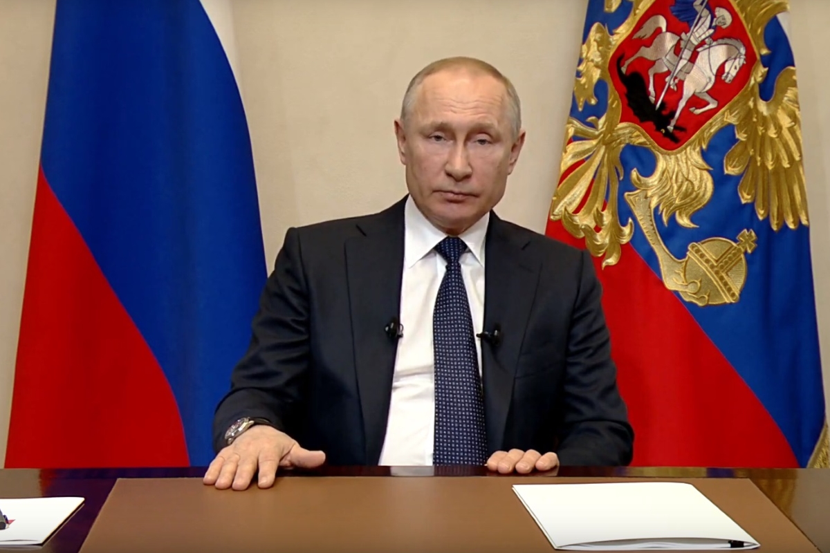 Президент России объявил следующую неделю нерабочей по всей стране