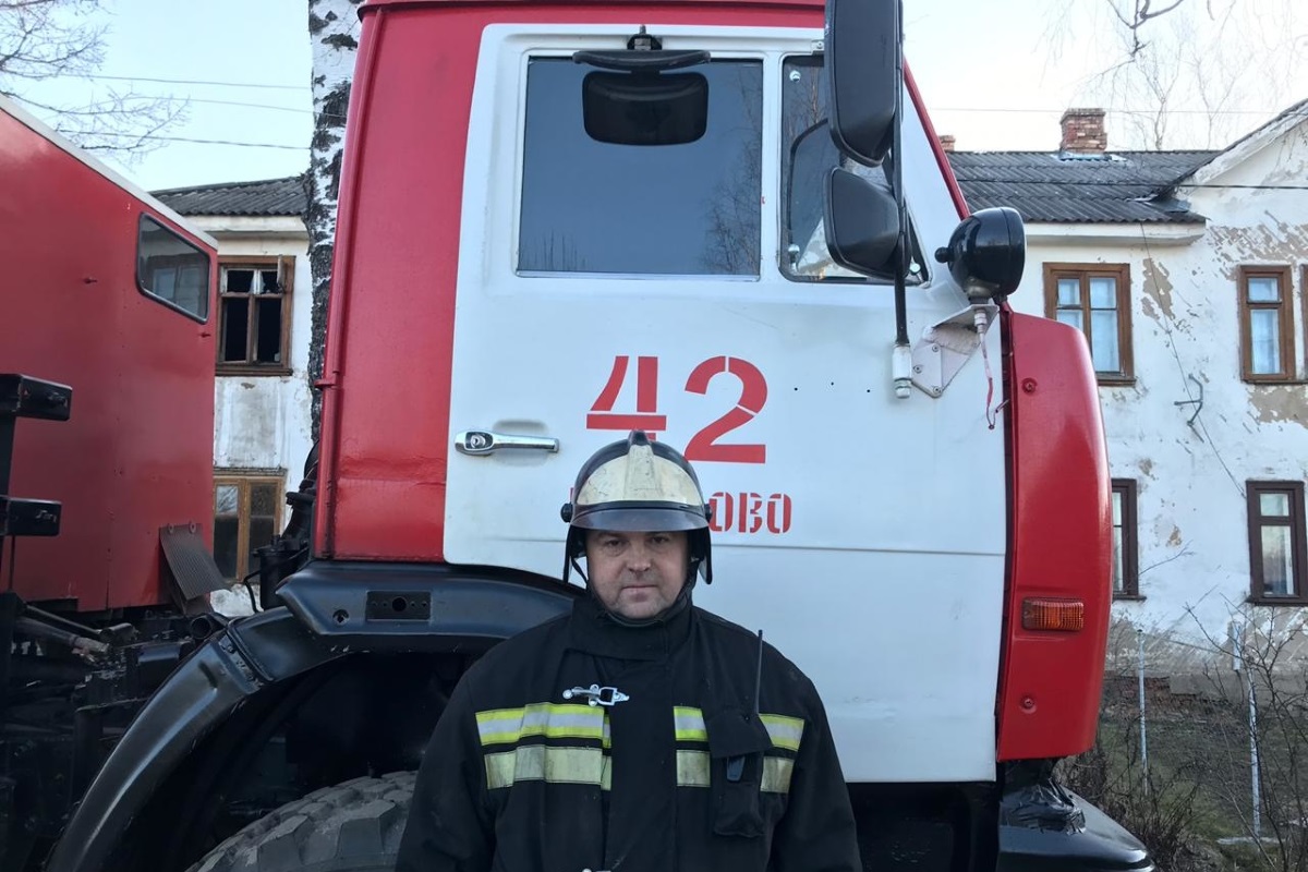 Житель дома в городе Нелидово едва не стал жертвой пожара