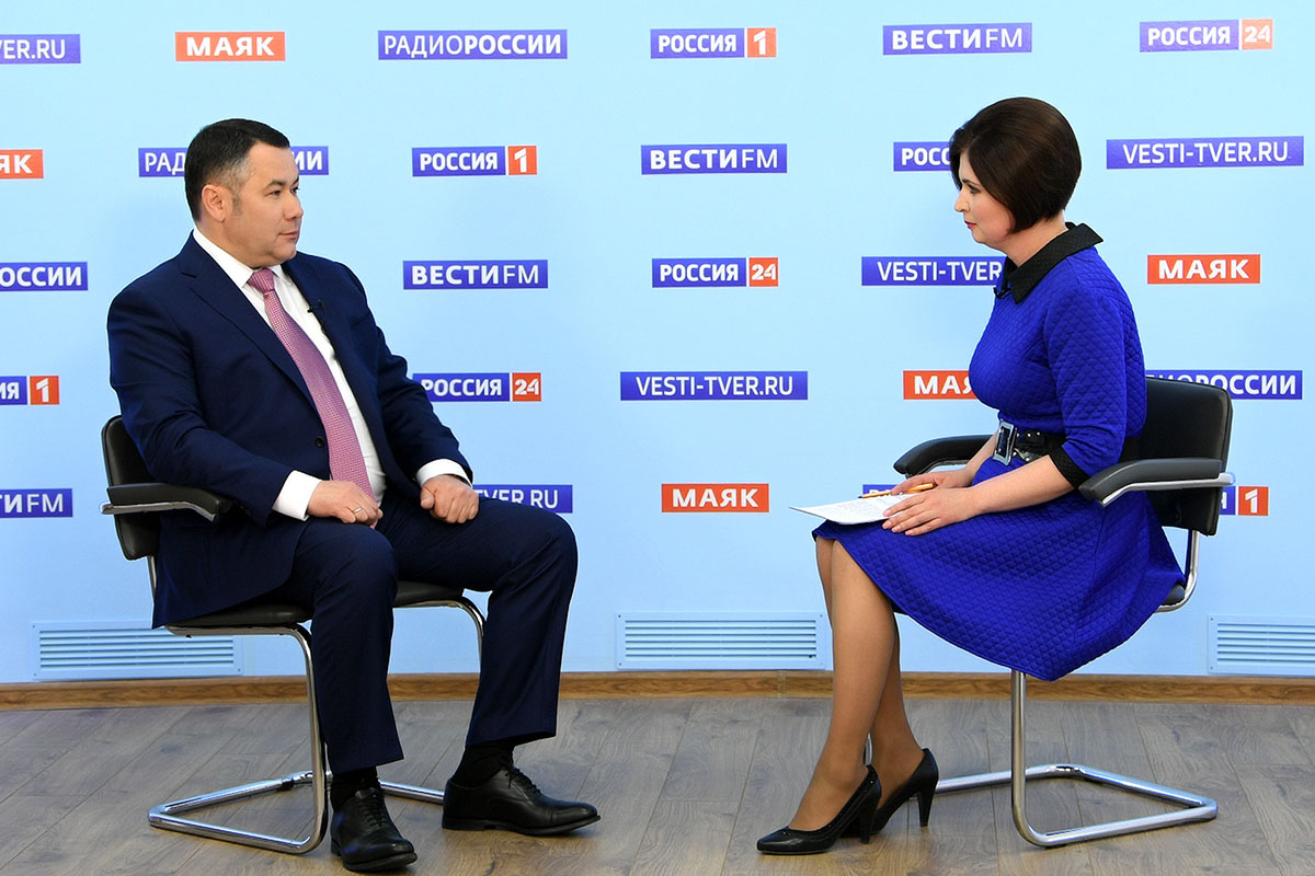 Маски, детские лагеря и 92% экономики – о чем говорил губернатор Тверской области после всероссийских выходных