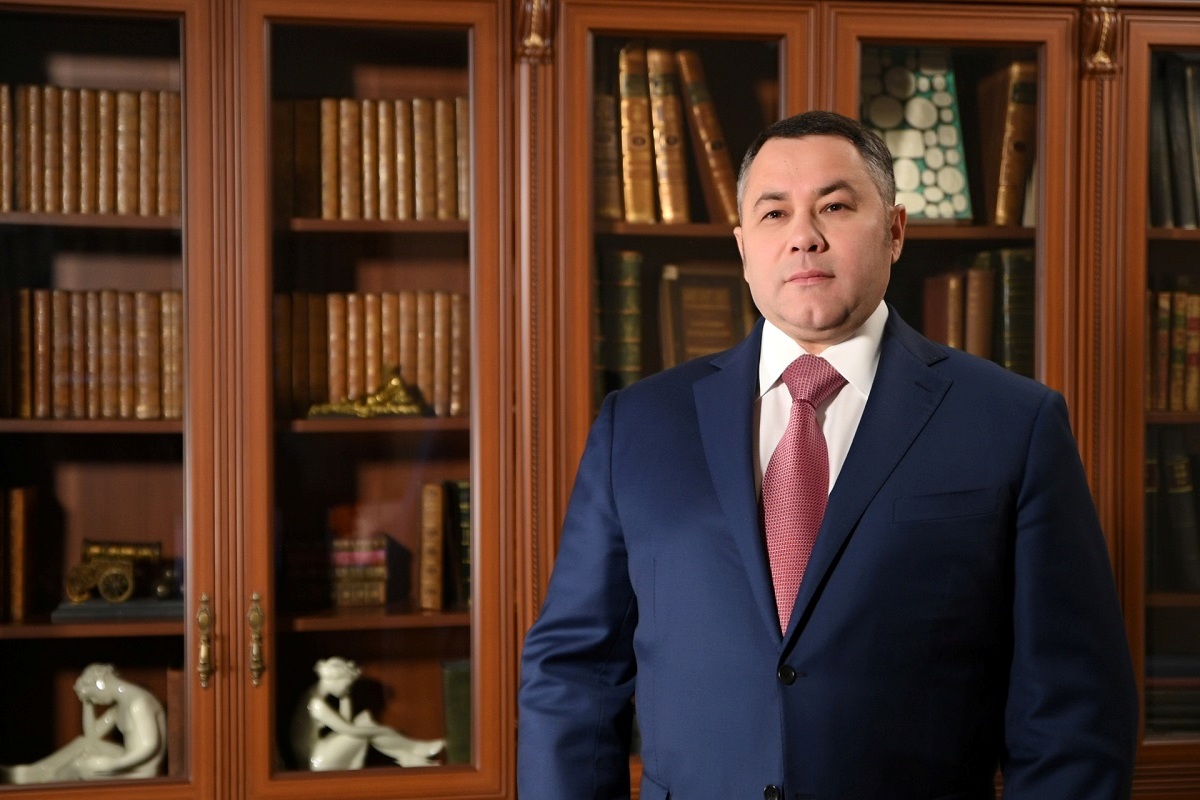 Губернатор Тверской области вошел в топ-20 самых популярных персон России