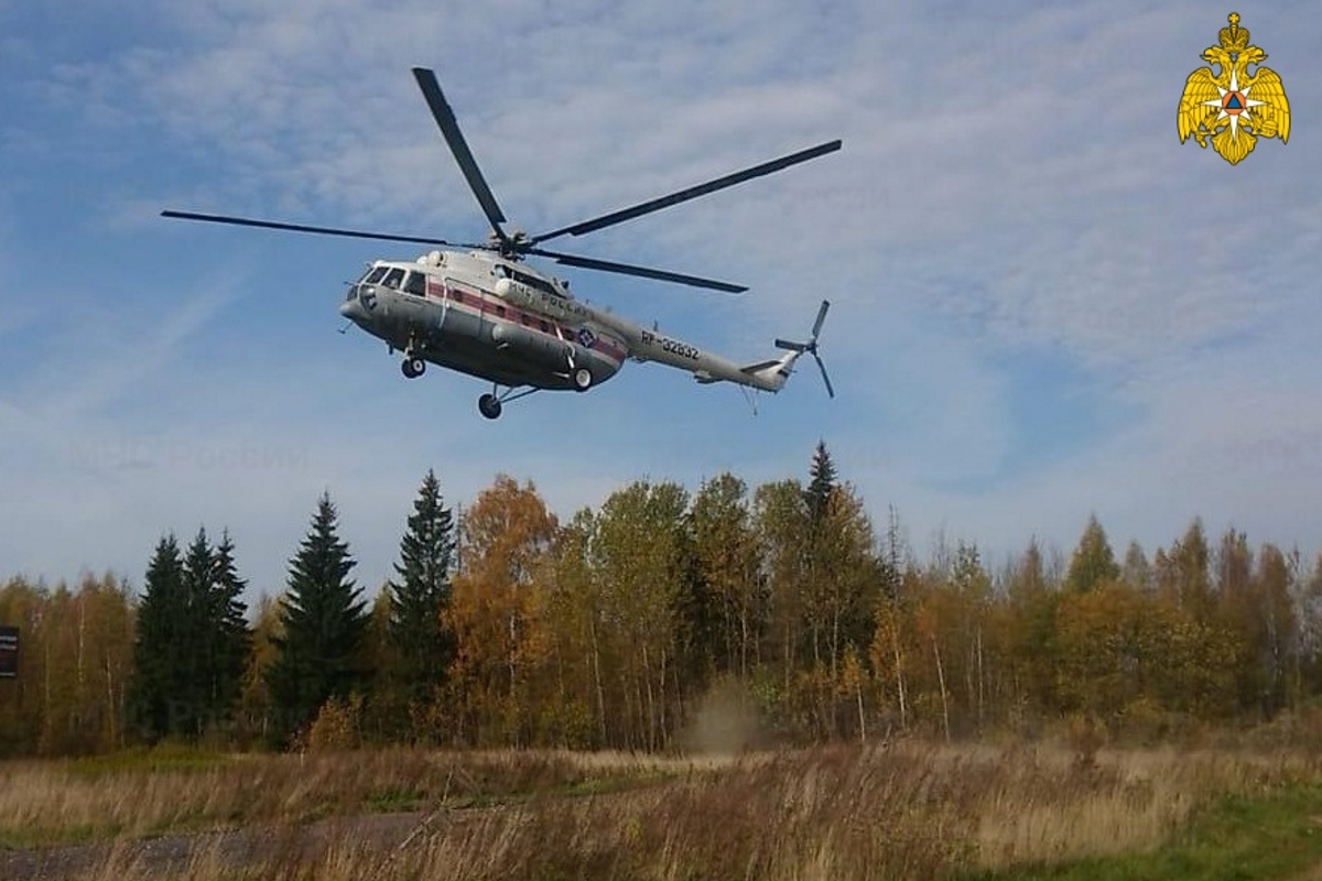 В Тверь на вертолёте доставили двух больных в тяжёлом состоянии