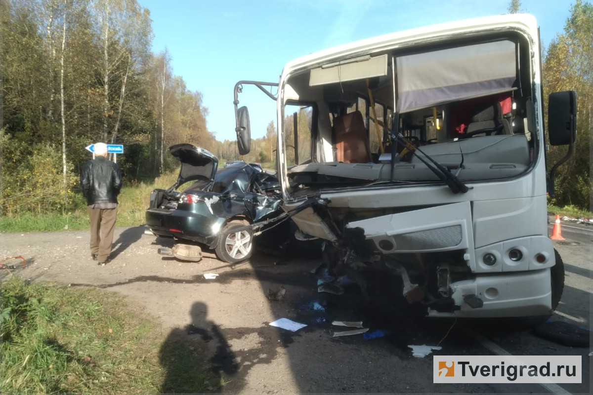 Шестерых пострадавших в страшном ДТП в Тверской области госпитализировали в Конаковскую ЦРБ