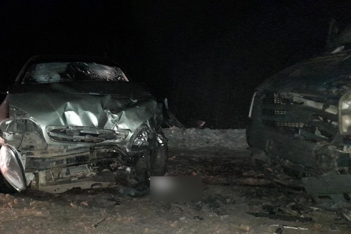 В Тверской области Chevrolet вошёл в лоб автомобилю Ford Transit, оба водителя пострадали