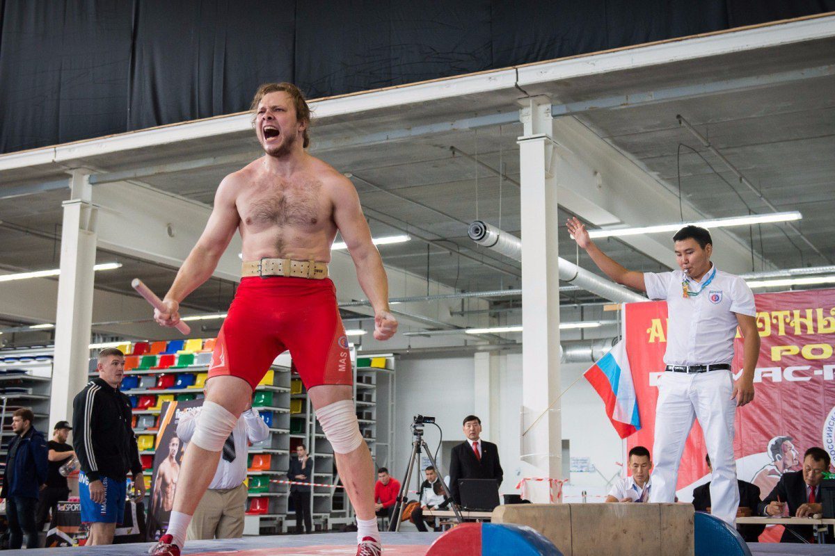 Богатырь из Твери стал чемпионом России по мас-рестлингу
