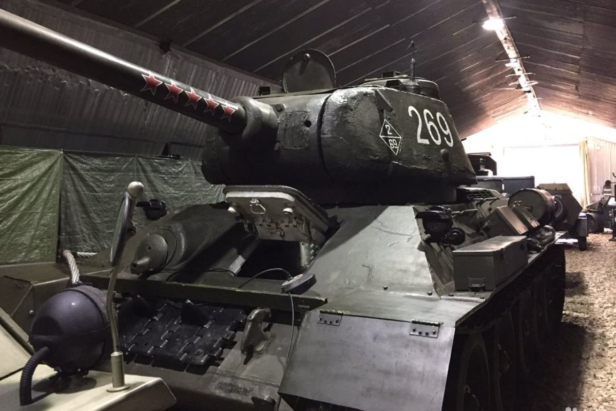 В Тверской области продают легендарный танк Т-34