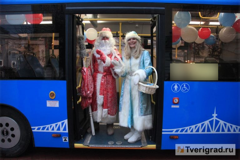 В Твери два автобусных маршрута будут работать всю новогоднюю ночь