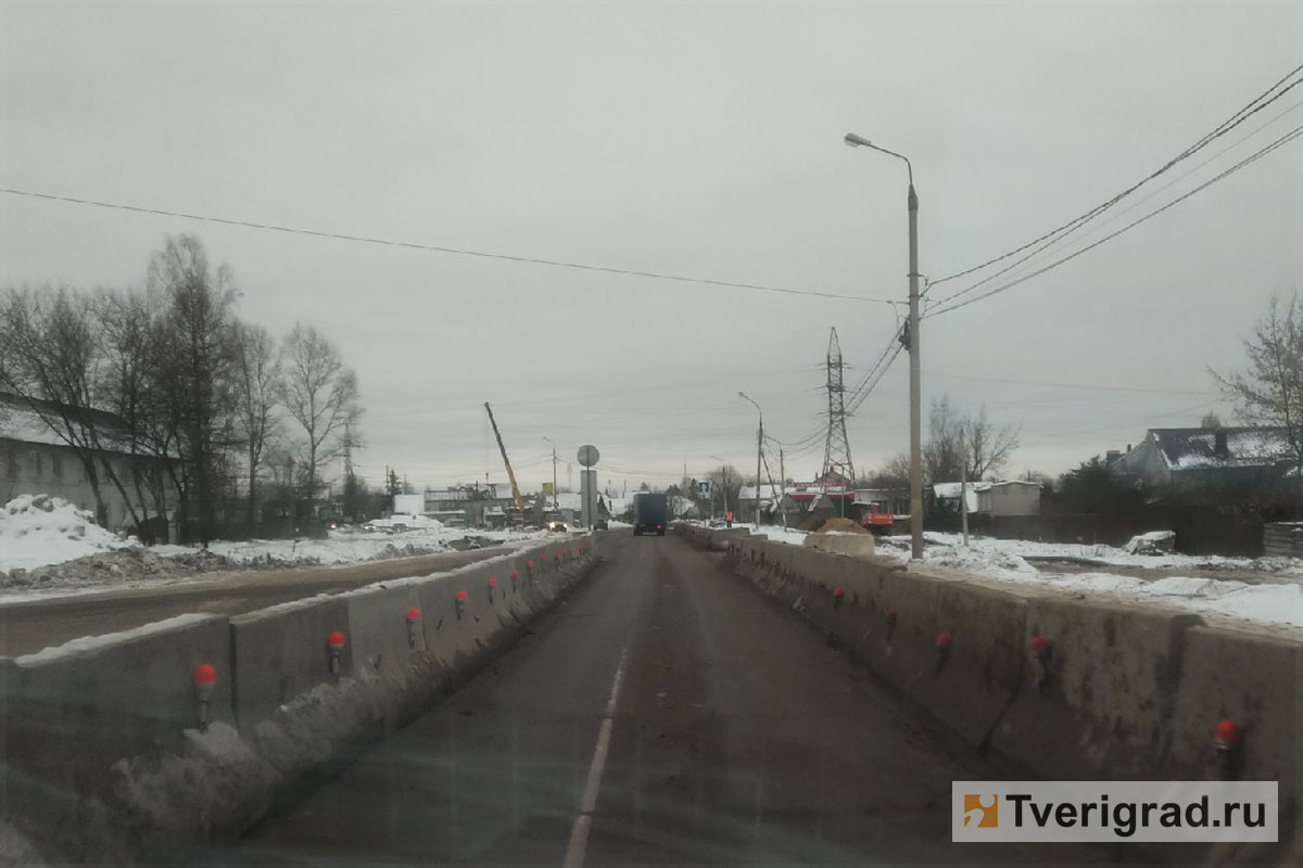 В Твери стартовала реконструкция Бежецкого шоссе