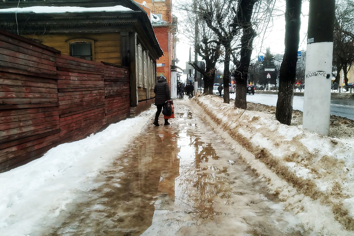 В Тверской области из-за ледяного дождя объявлен «жёлтый» уровень опасности