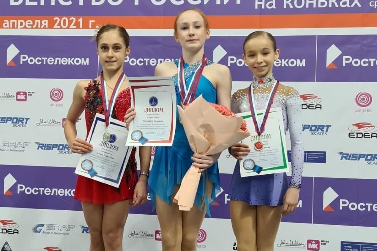 13-летняя фигуристка завоевала для Твери медаль первенства России