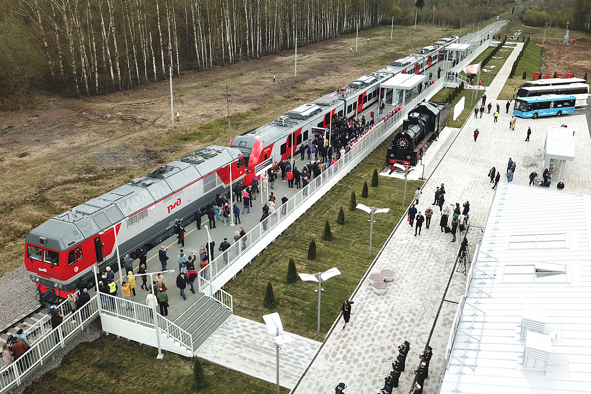 91 километр железной дороги электрифицируют на участке между Московской областью и Ржевом