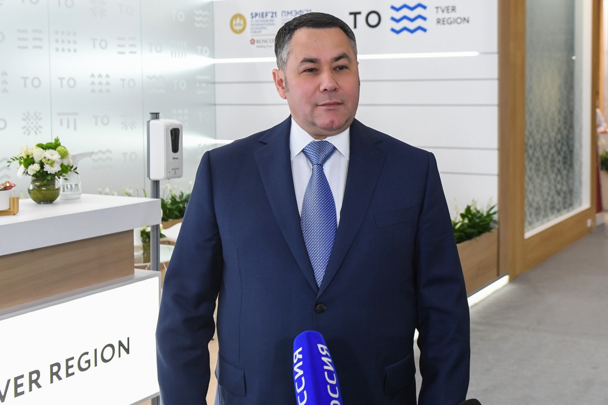 Губернатор Тверской области включен в рейтинг фонда «Петербургская политика»