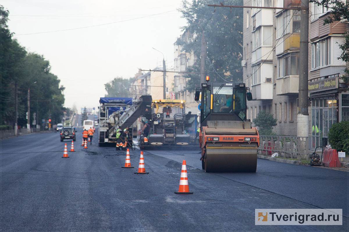 Масштабный ремонт дорог в Твери проведёт компания из Санкт-Петербурга