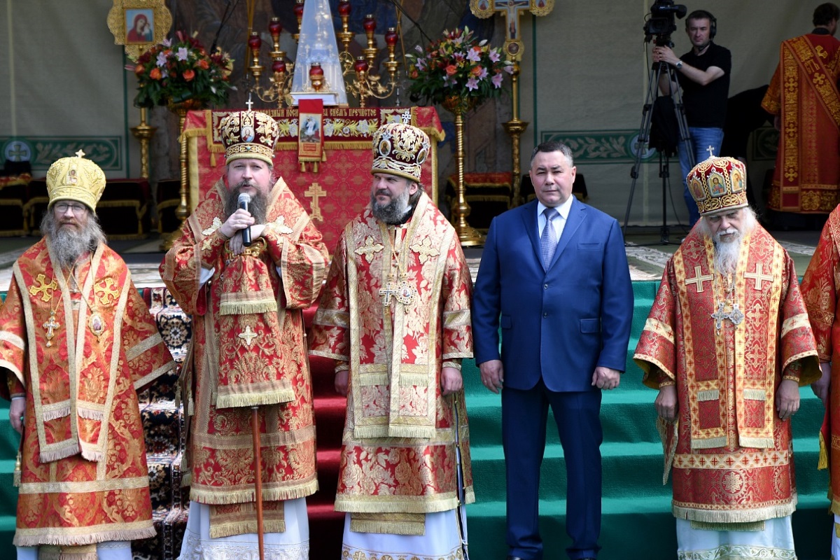 В Тверской области проходят торжества, приуроченные к 500-летию обретения мощей преподобного старца Макария