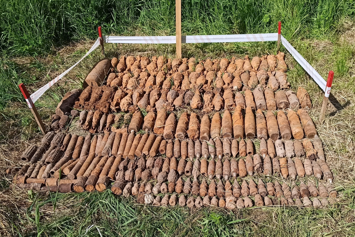 В Тверской области обнаружено свыше 350 взрывоопасных предметов