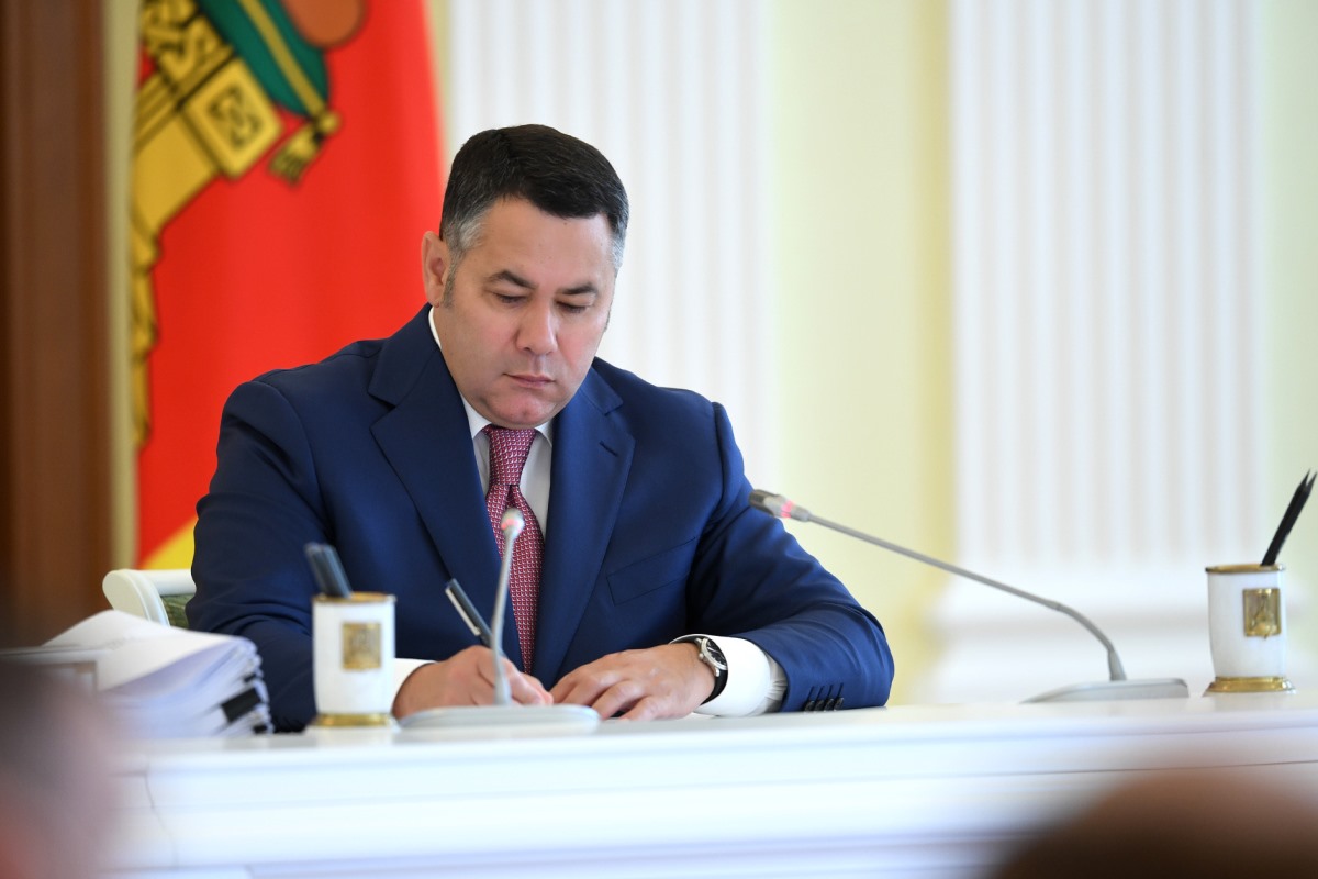 Поручения губернатора Тверской области отмечены в федеральном рейтинге