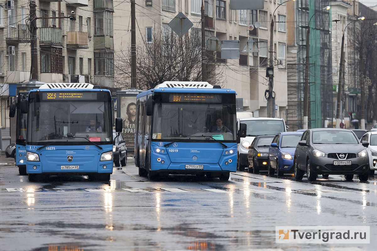 В Твери временно изменится схема движения городских автобусов