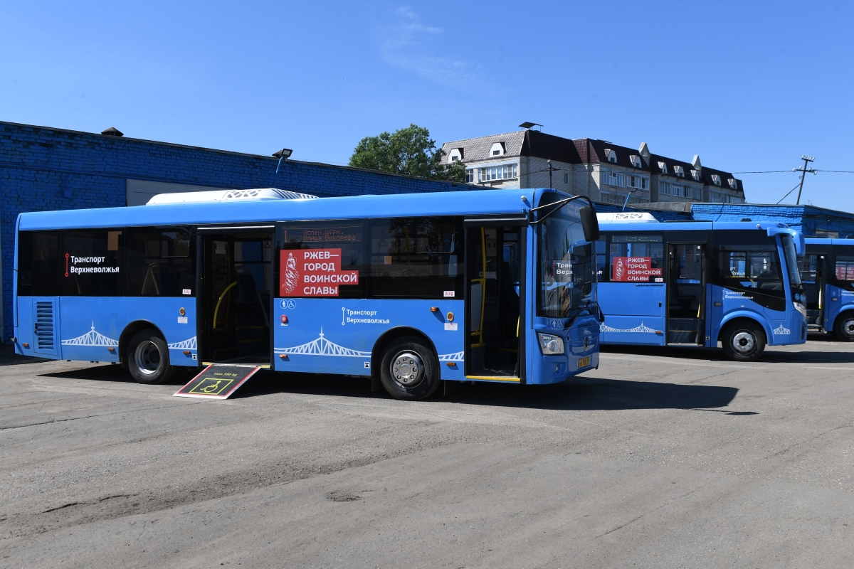 Губернатор Тверской области оценил новую модель пассажирских перевозок в Ржеве