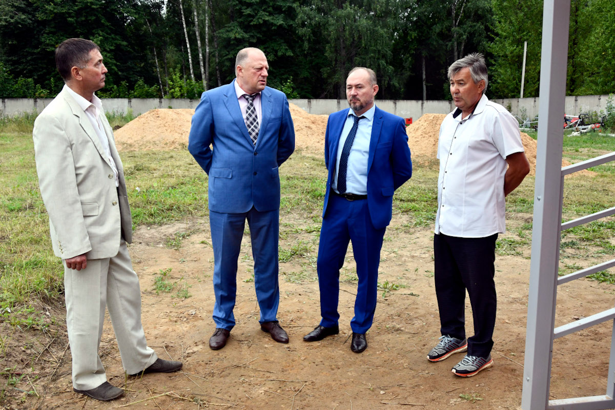 В городах и районах Тверской области строят и открывают новые спортивные объекты