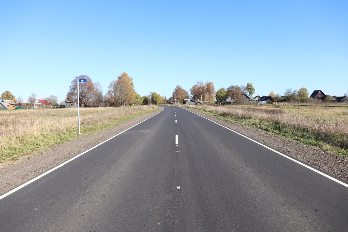 Более 600 километров дорог планируют отремонтировать в Тверской области в 2022 году